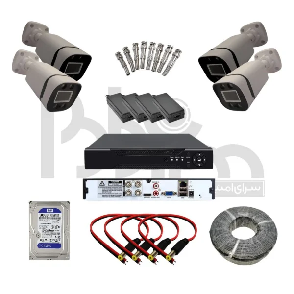 پکیج 4 دوربینه