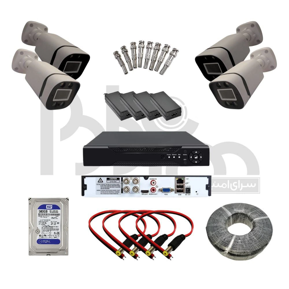 پکیج 4 دوربینه