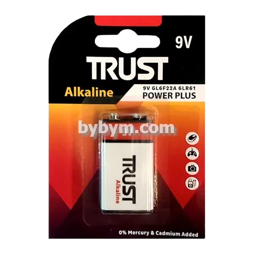 بی بیم خرید و فروش باتری 9 ولت کتابی آلکلاین تراست در تهران