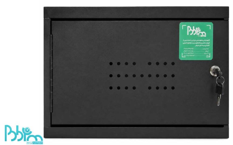 رک دیواری 6 یونیت فلزی مخصوص DVR