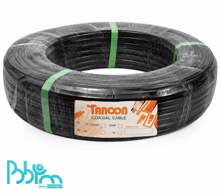 کابل RG59 مدل 305m 0/7mm2 2X1mm2 CU 96