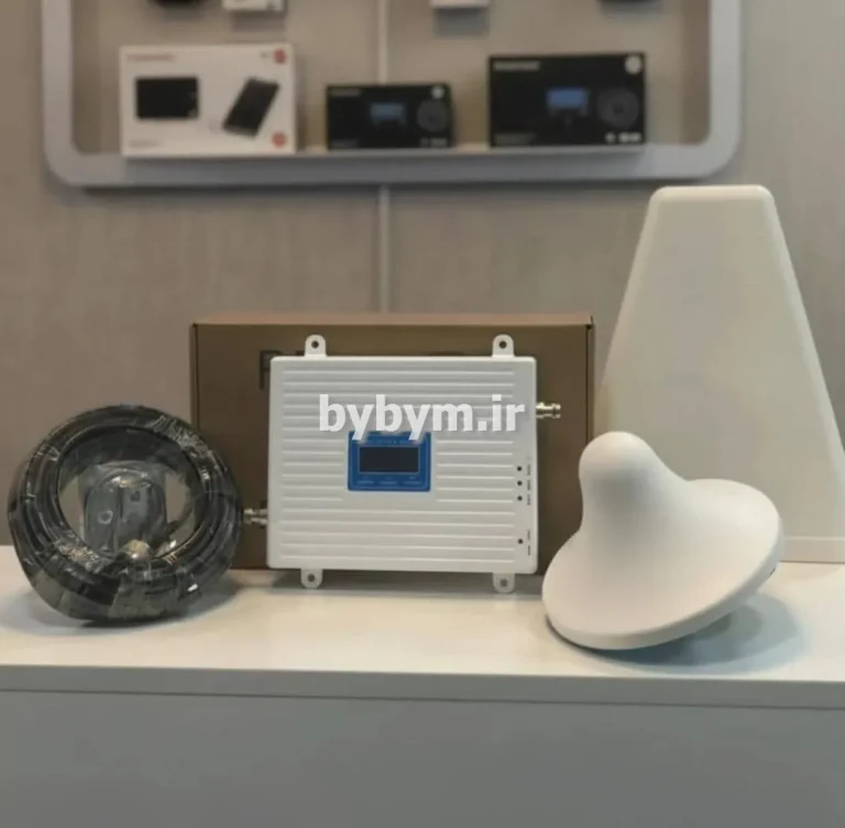 بی بیم خرید و فروش تقویت‌کننده آنتن موبایل فول باند با 2 عدد آنتن و 10 متر کابل و تمام متعلقات در تهران