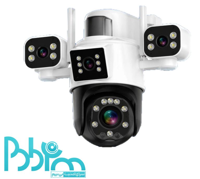 بی‌ بیم خرید و فروش دوربین سیم‌کارتی چهار لنز سرور داخلی مدل HD65X4-WG-SL در تهران